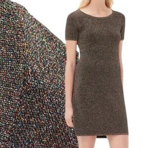 Sandro Riva Multicolored Metallic Dress Size 1/Small